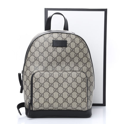 Gucci GG Supreme Monogram Small Eden Day Backpack Black 11 of 11