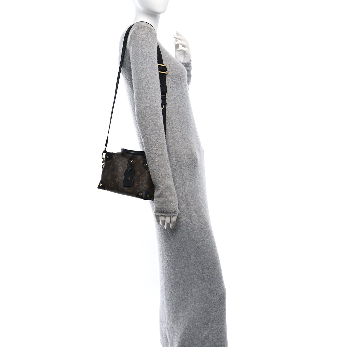 Monogram Petite Malle Souple Black