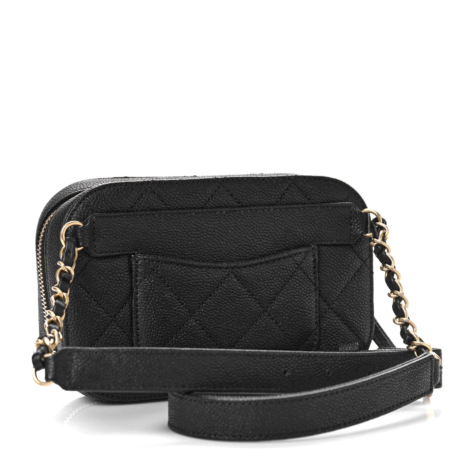 Chanel Caviar Quilted Waist Bag Black 3 of 9