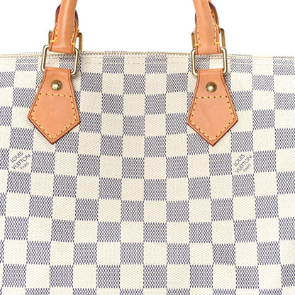 Louis Vuitton Damier Azur Speedy 30 6 of 7