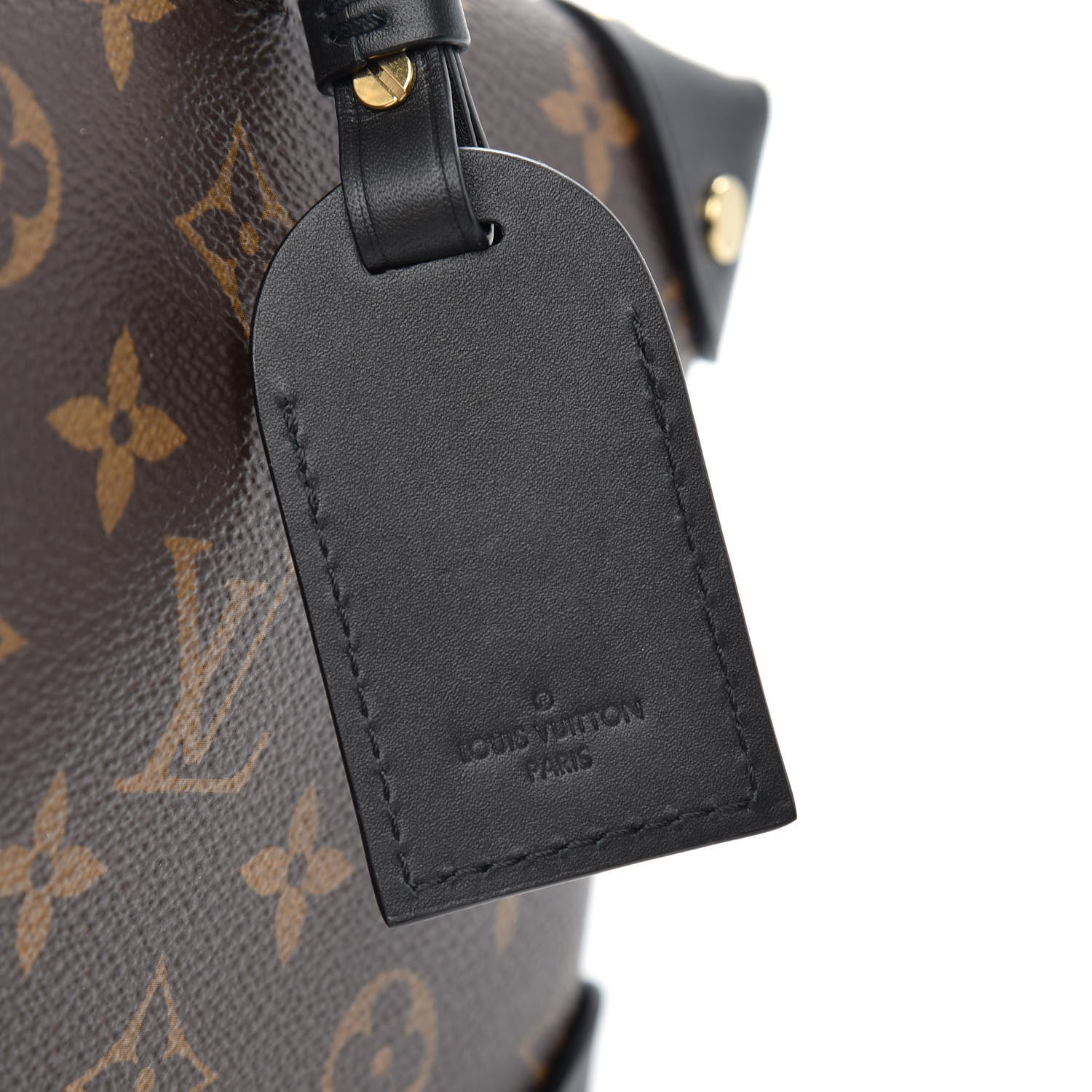 Louis Vuitton Monogram Petite Malle Souple Black 9 of 9