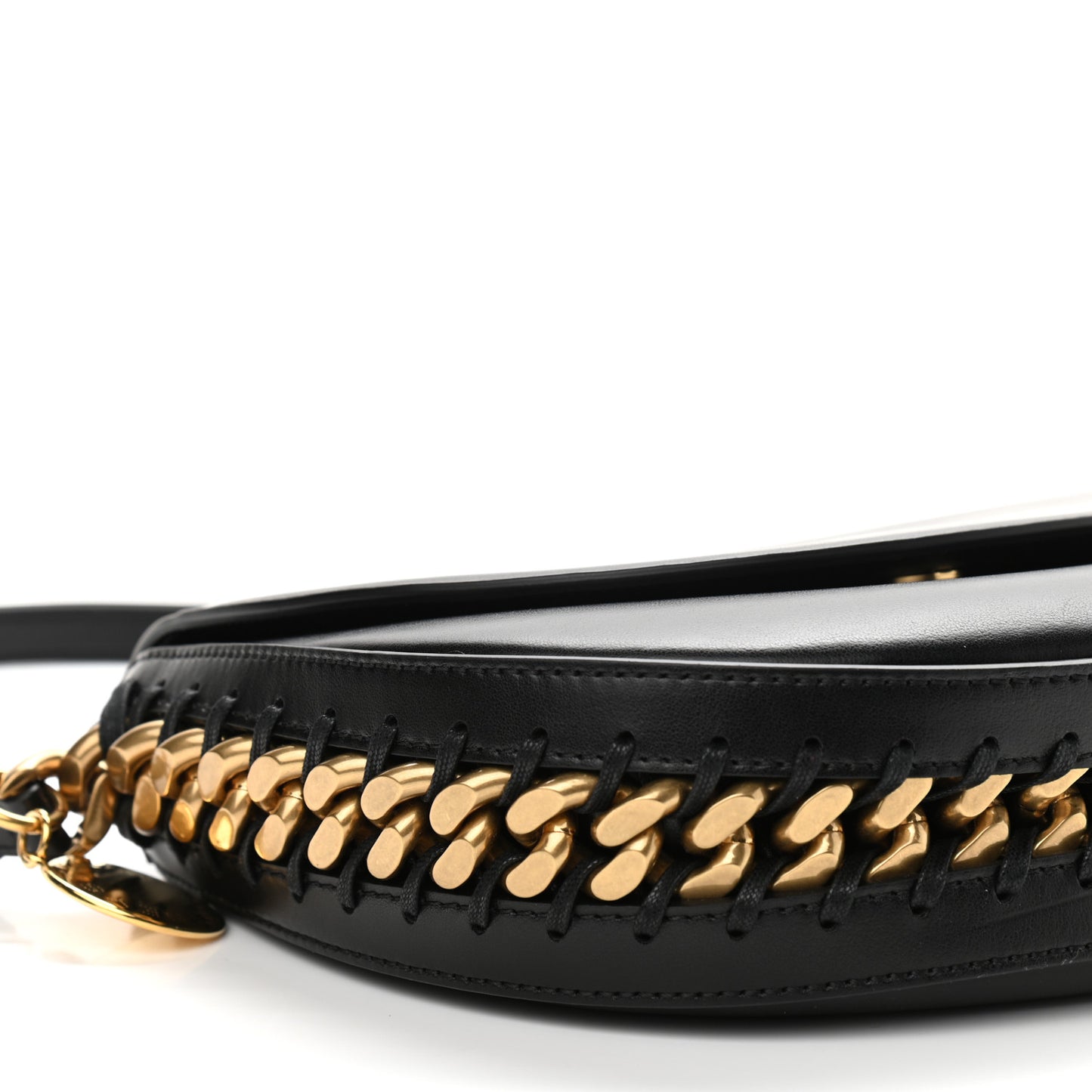 Eco Alter Nappa Medium Frayme Shoulder Bag Black