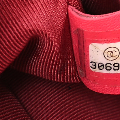 Chanel Tweed Quilted Medium Chanel 19 Flap Pink 6 of 9