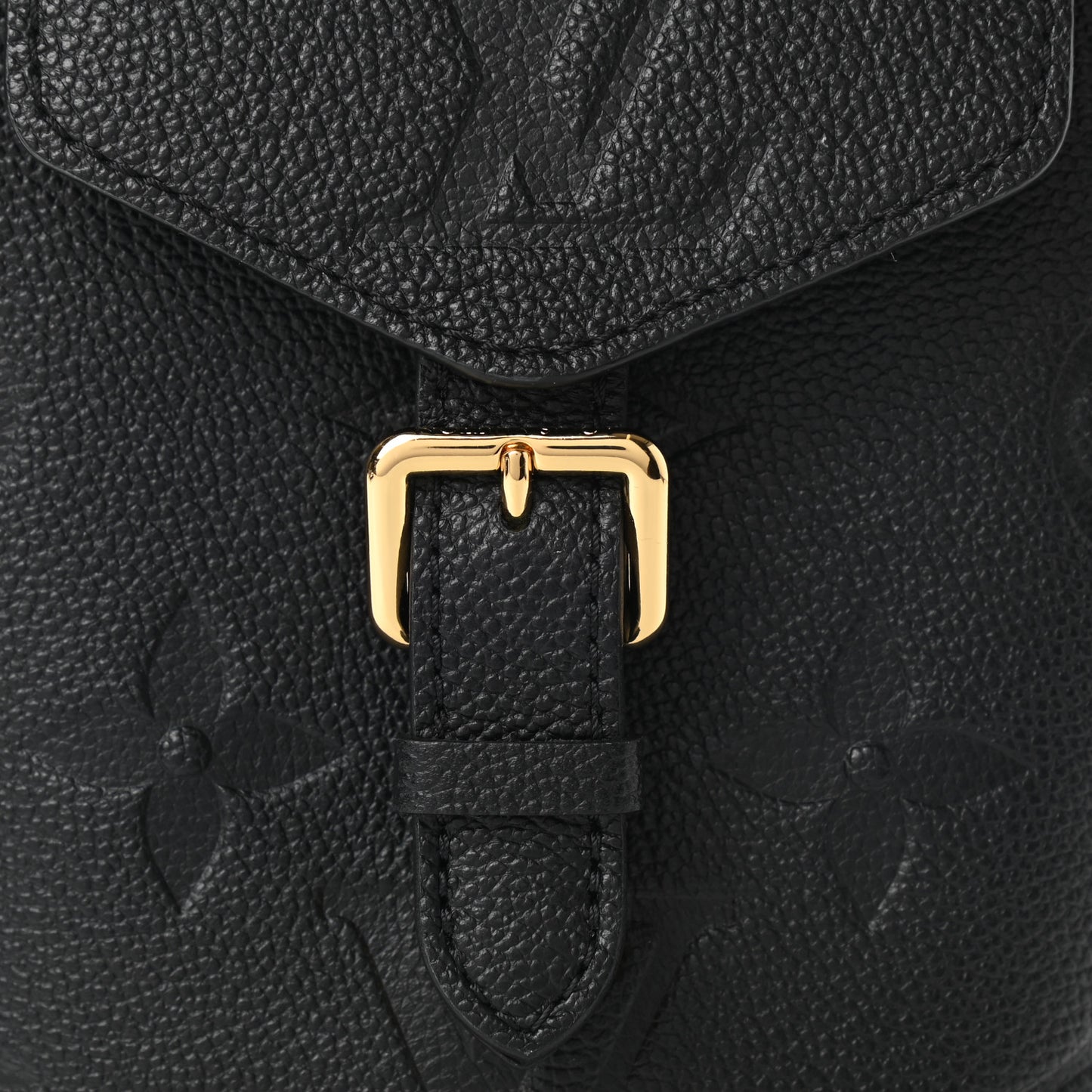 Empreinte Monogram Giant Tiny Backpack Black