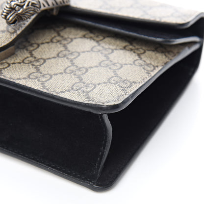 Gucci GG Supreme Monogram Mini Dionysus Shoulder Bag Black 11 of 13