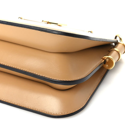Fendi Vitello King Luxor  Touch Shoulder Bag  Caramello 8 of 8