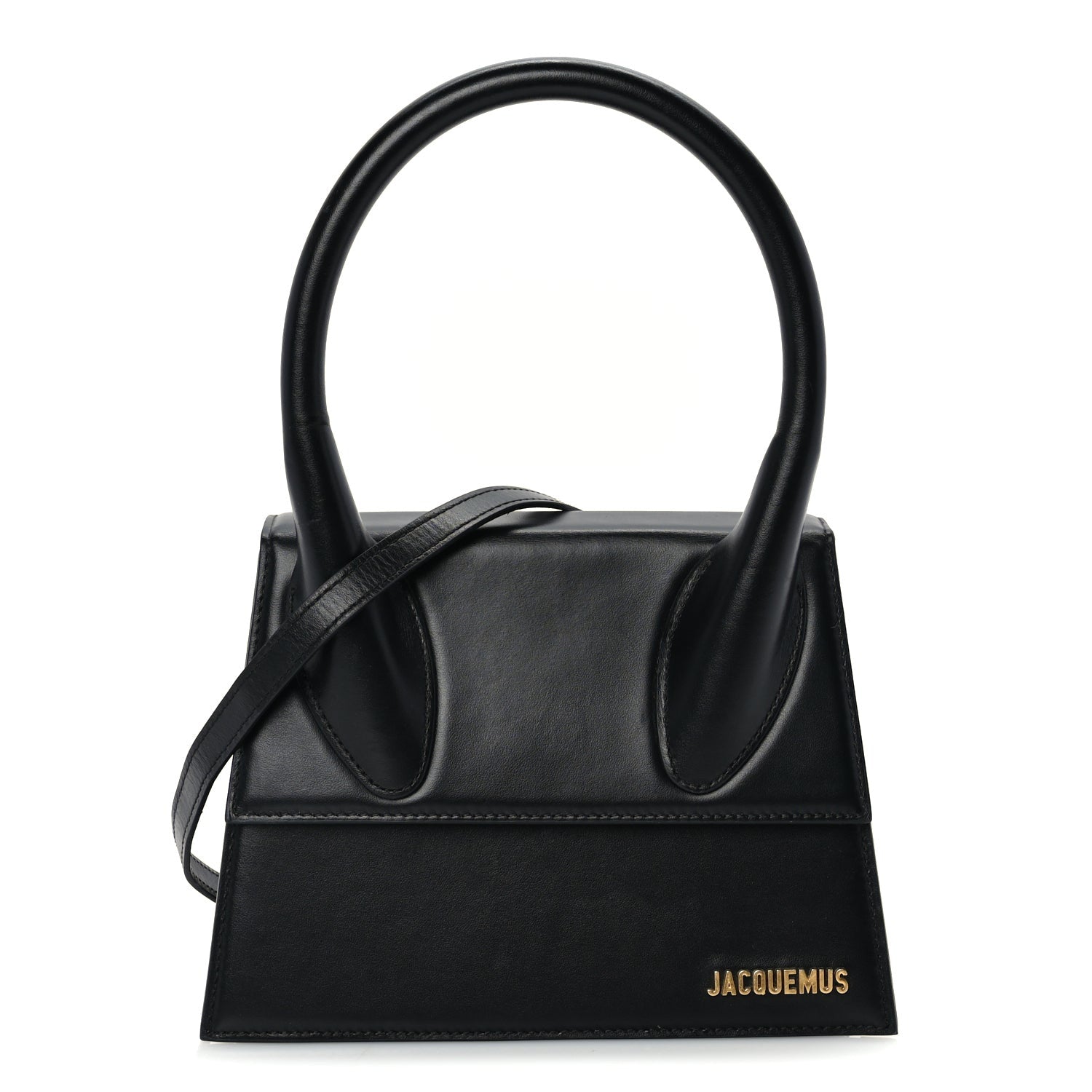 Jacquemus Smooth Calfskin Le Grand Chiquito  Black 1 of 8