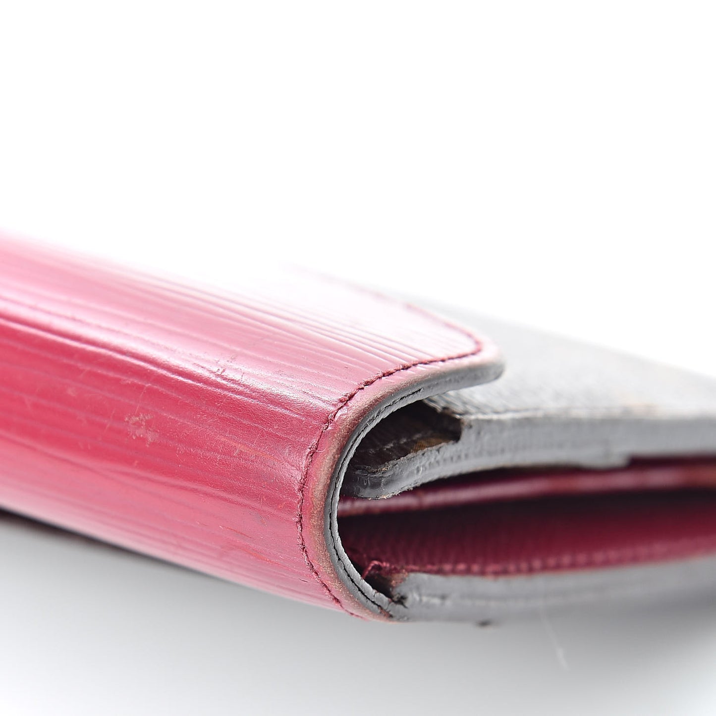 Monogram Epi Marie-Lou Long Wallet Fuchsia