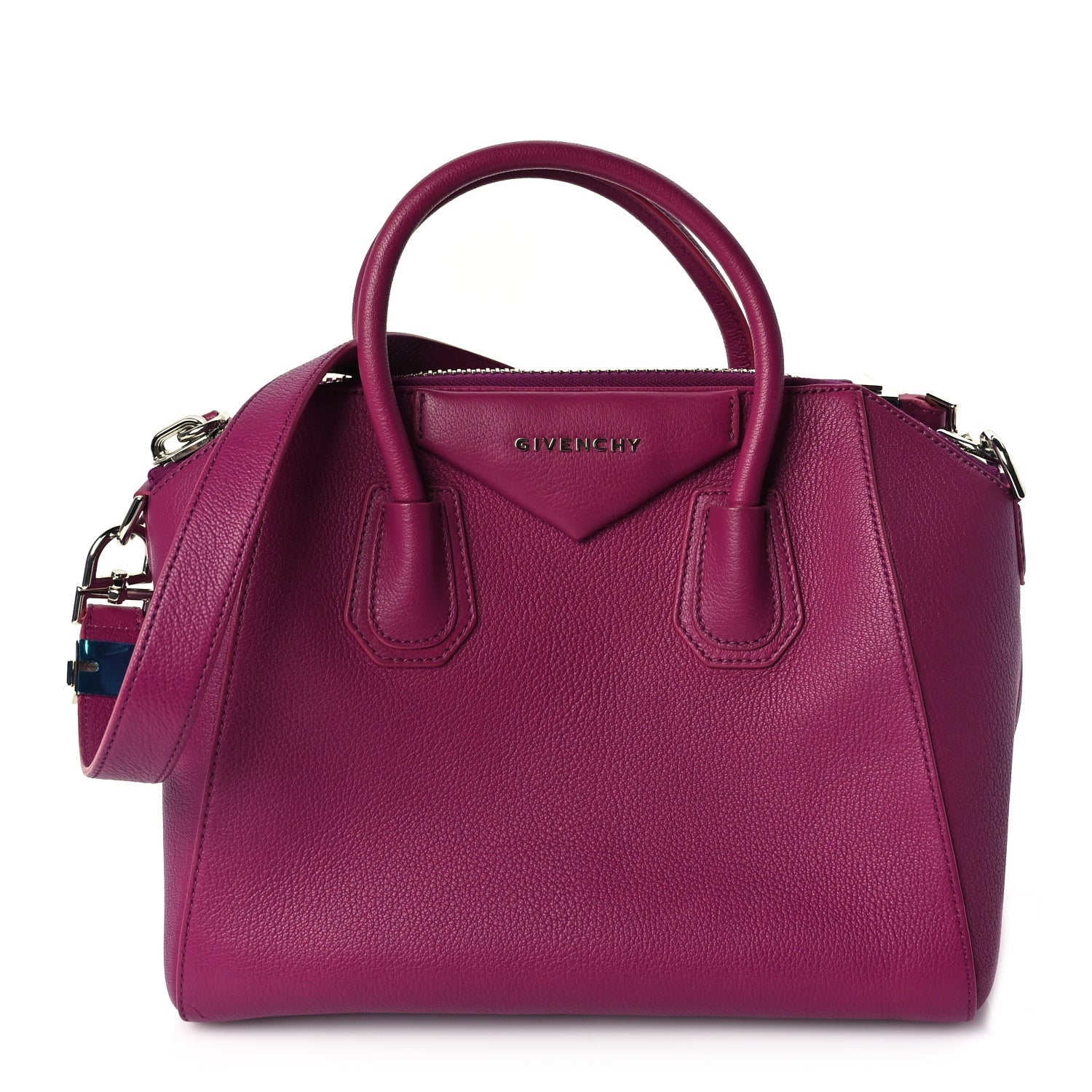 Givenchy Sugar Goatskin Small Antigona Fuchsia 1 of 9