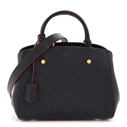 Louis Vuitton Empreinte Montaigne BB Marine Rouge 1 of 9