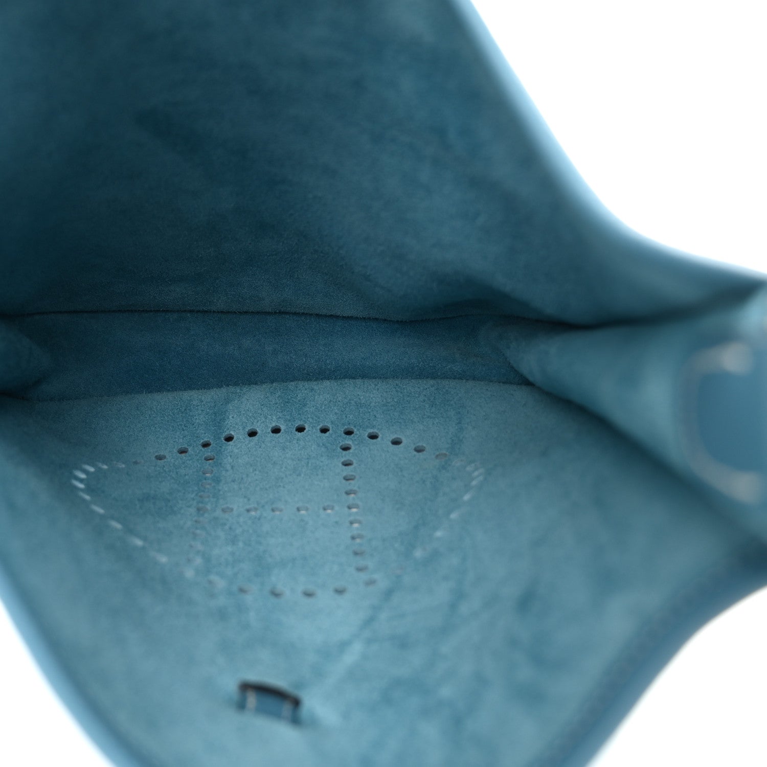 Hermes Taurillon Clemence Evelyne III PM Blue Jean 5 of 11