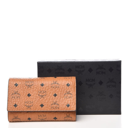 MCM Visetos Tri-Fold Wallet Cognac 11 of 11