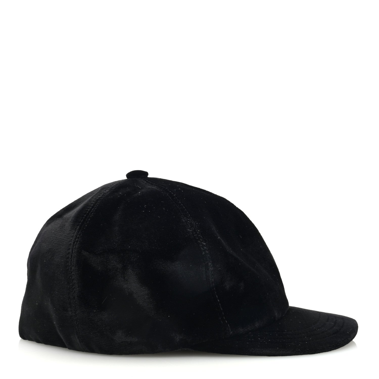 Chanel Velvet CC Cap Hat M Black 5 of 7