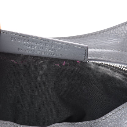 Balenciaga Chevre Silver Metallic Edge Hardware City Bleu Acier 9 of 27