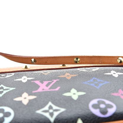 Louis Vuitton Monogram Multicolor Pochette Accessories Black 13 of 15