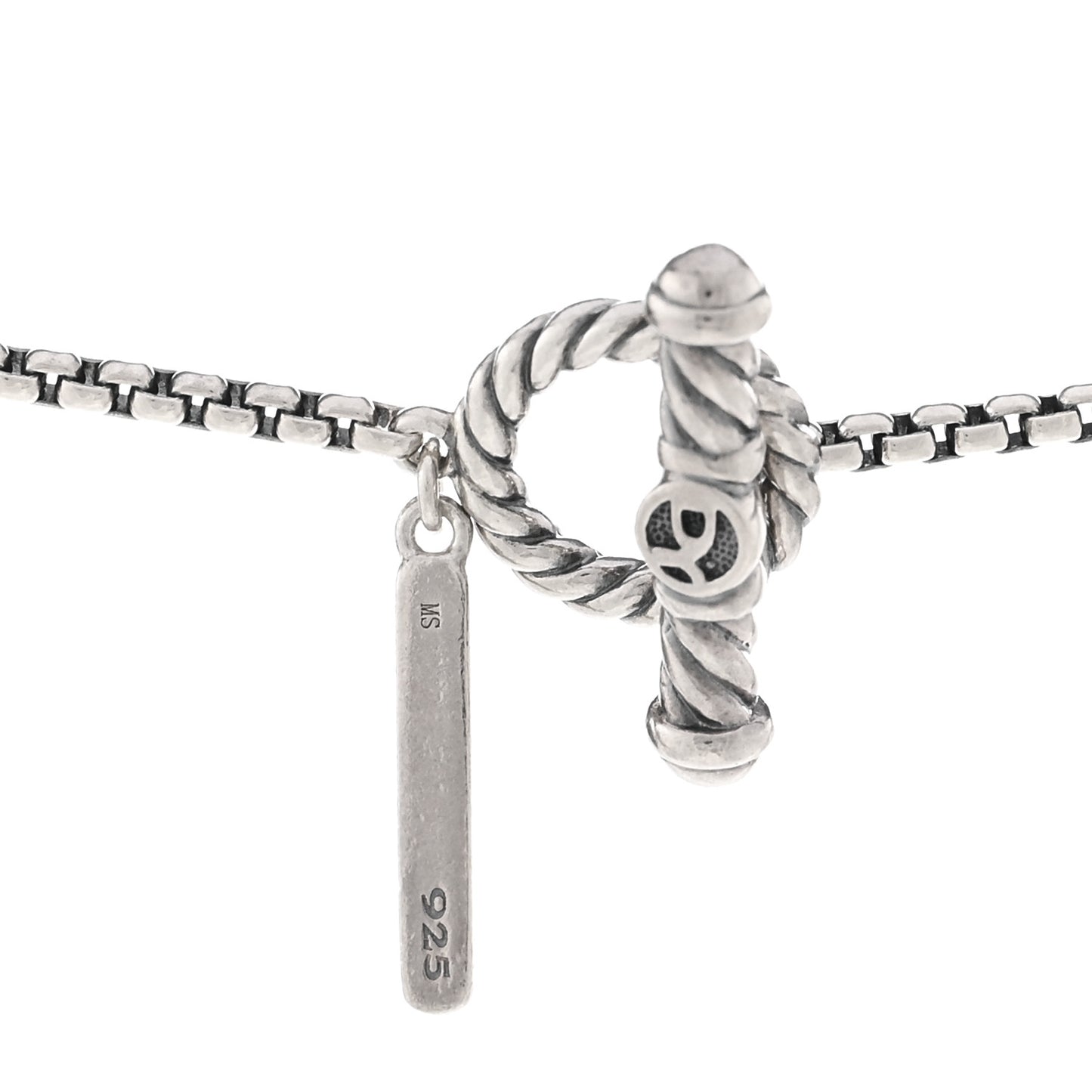 Sterling Silver Quatrefoil Bead Chain Necklace