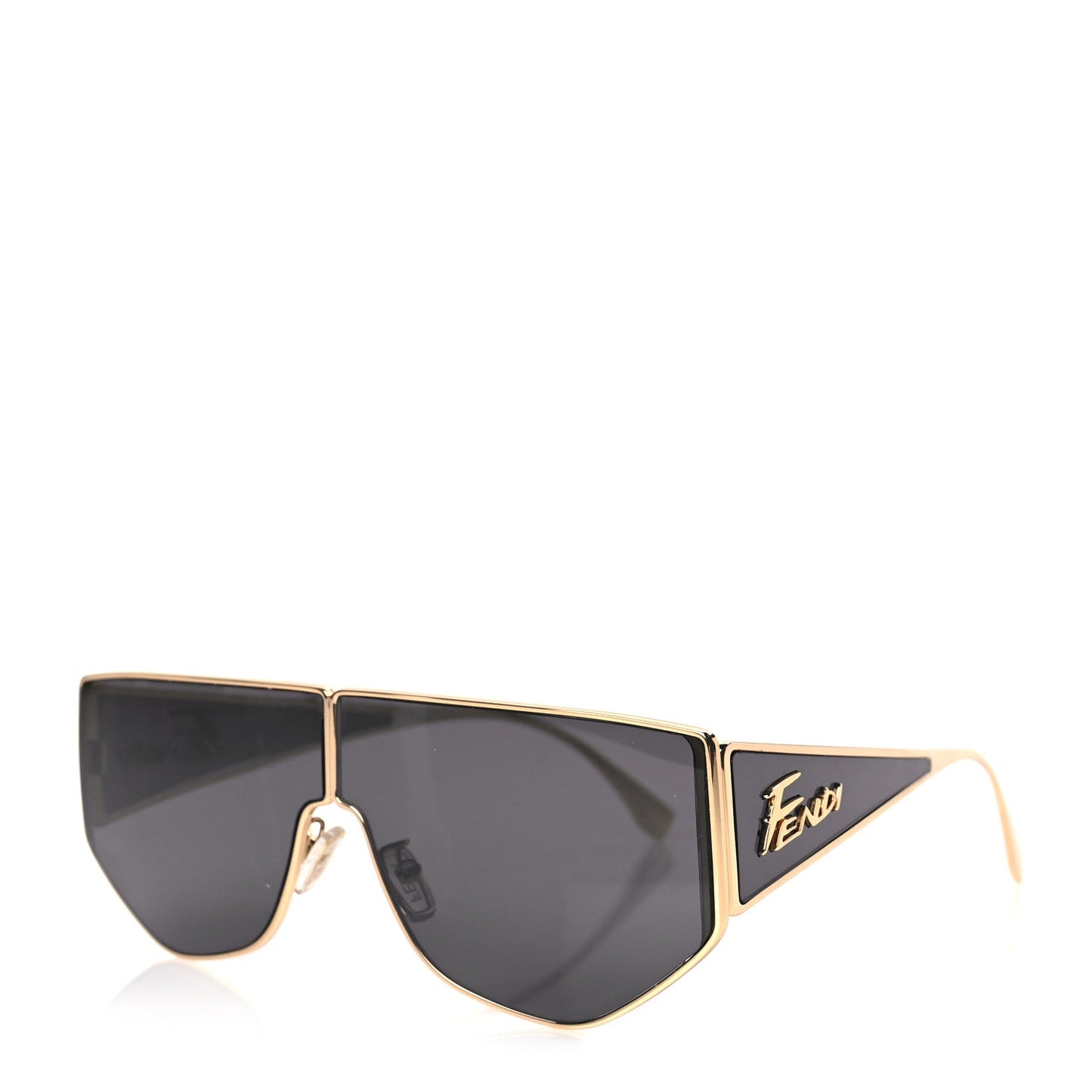 Metal Disco Geometric Sunglasses FE 40051/U Gold