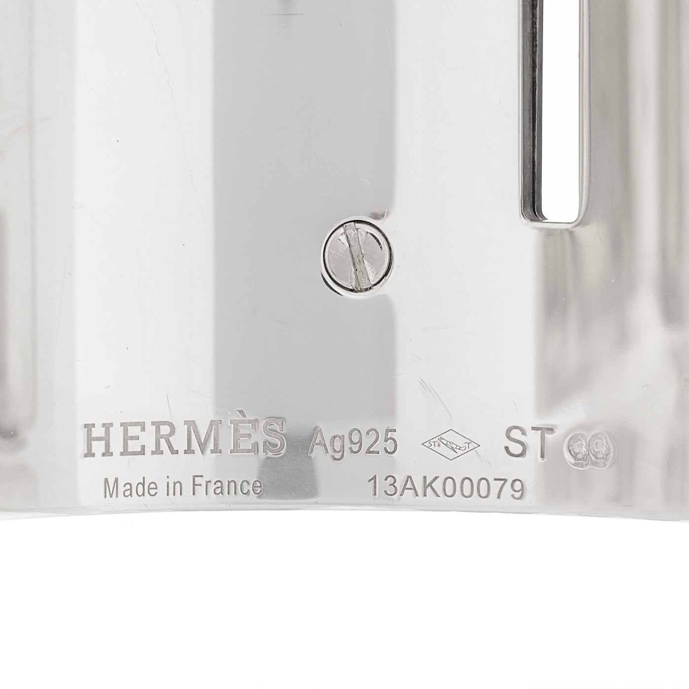 Hermes Sterling Silver Collier De Chien Bracelet ST 3 of 4