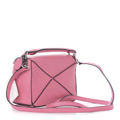 Loewe Calfskin Mini Puzzle Bag Wild Rose 3 of 9