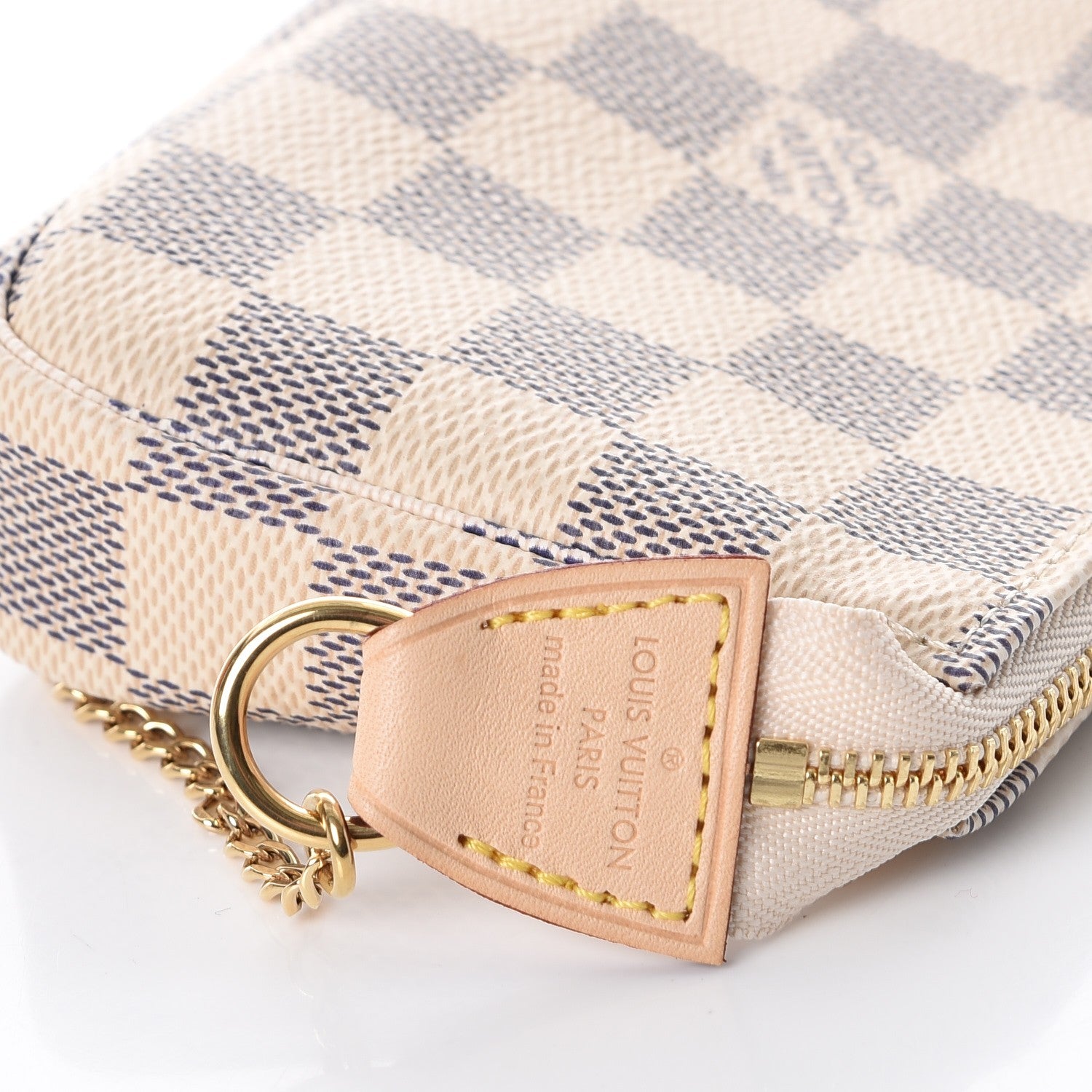 Louis Vuitton Damier Azur Mini Pochette Accessories 6 of 8