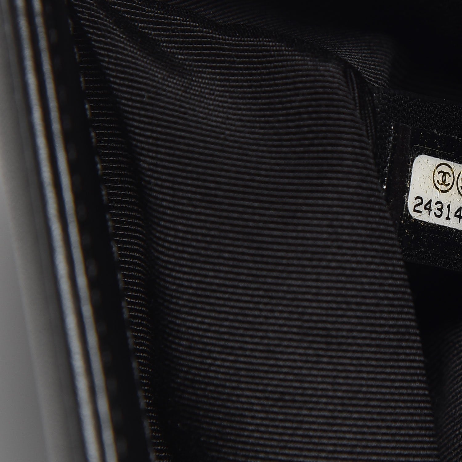 Chanel Lambskin Quilted Medium Boy Flap Black 7 of 11