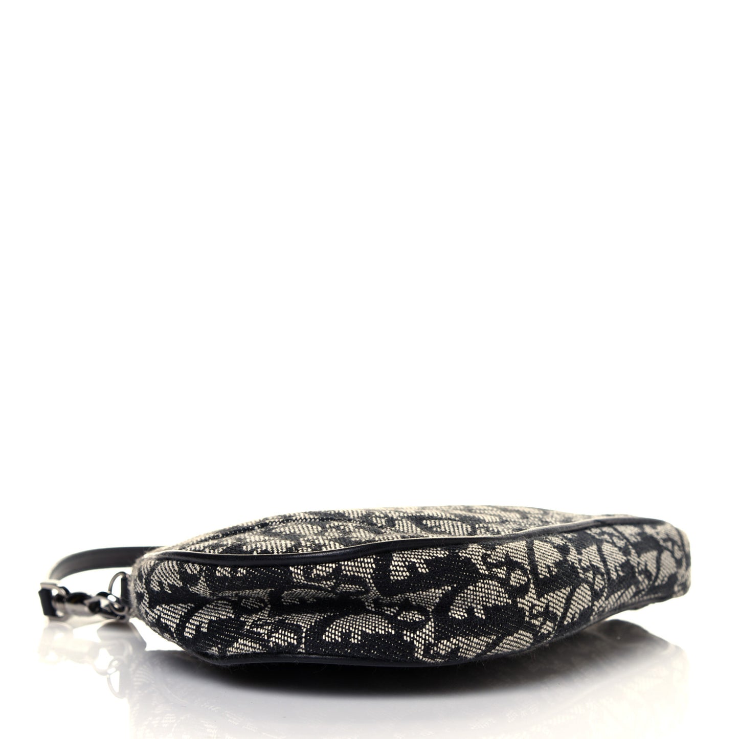 Monogram Mini Saddle Pochette Black