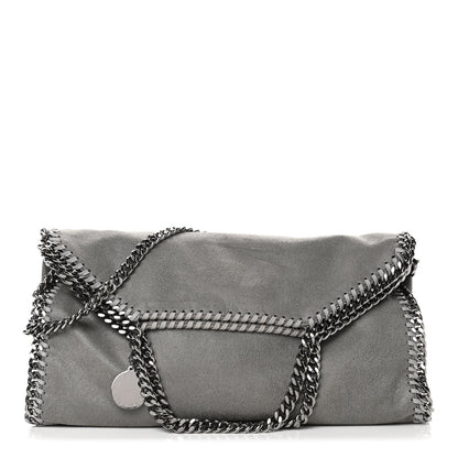 Stella McCartney Shaggy Deer Falabella Fold Over Tote Grey 1 of 4