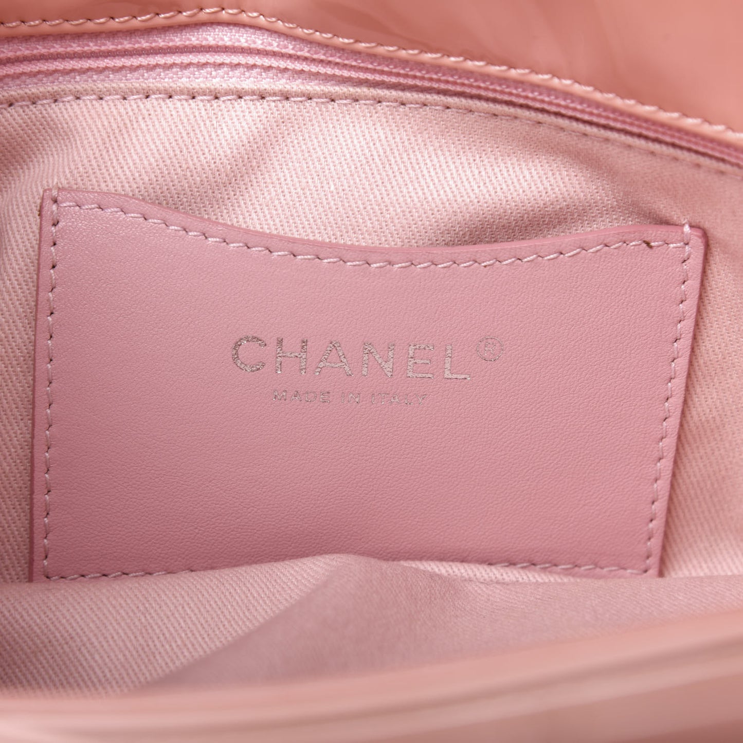 Patent Quilted Medium Just Mademoiselle Pink