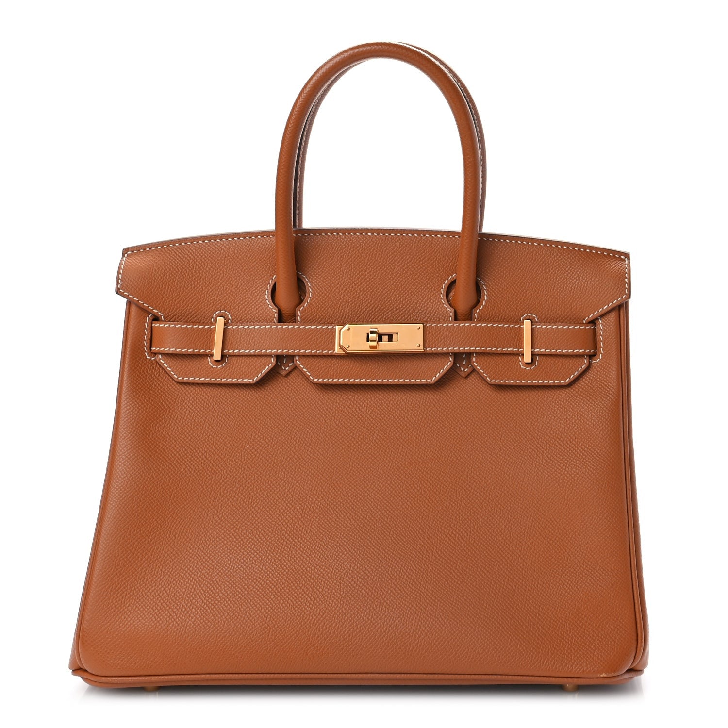 Hermes Epsom Birkin 30 Gold 1 of 9
