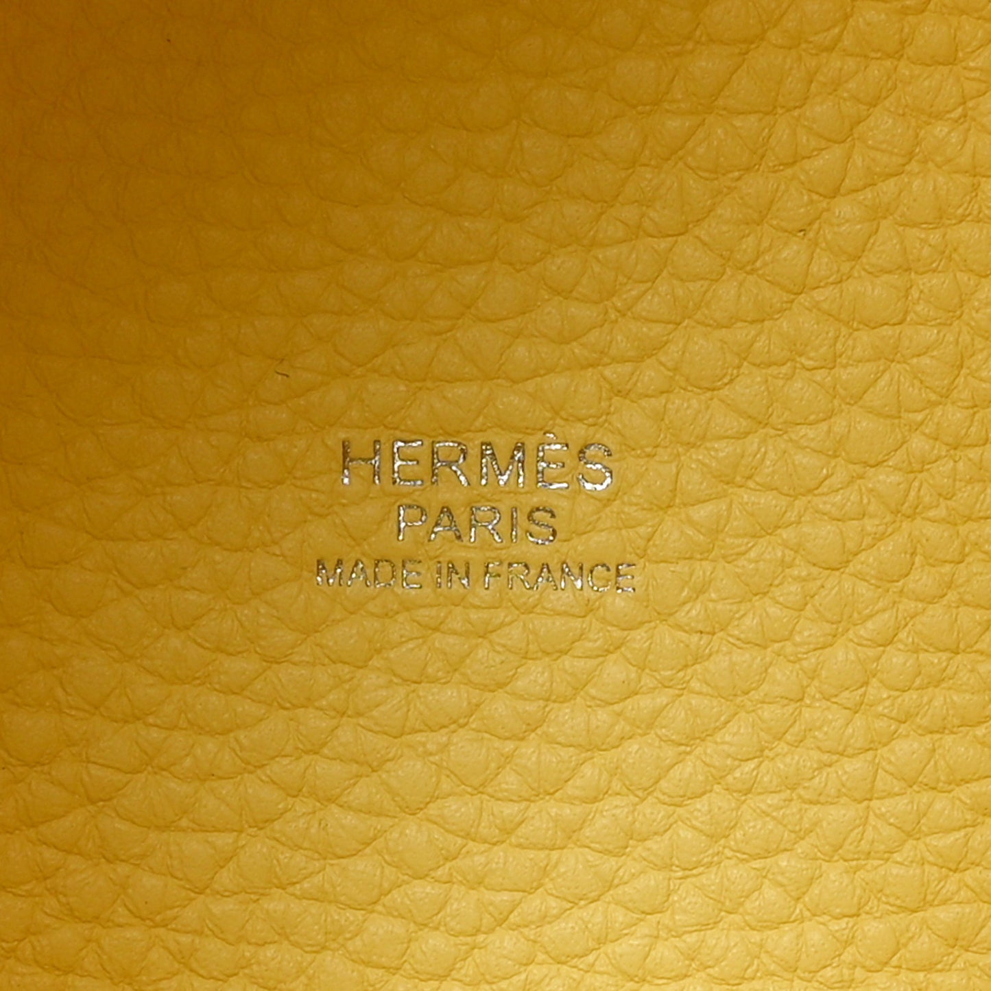 Taurillon Clemence Picotin Lock 18 PM Limoncello