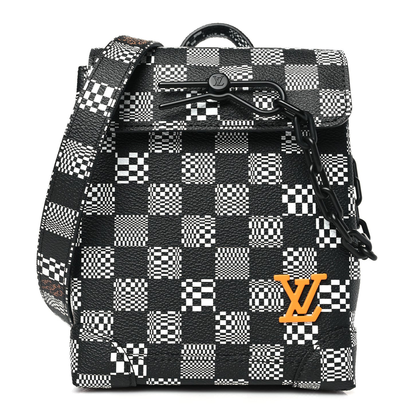 Damier Distorted Steamer XS