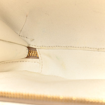 Prada Wicker Saffiano Midolino Odette Top Handle Bag Tan White 15 of 22