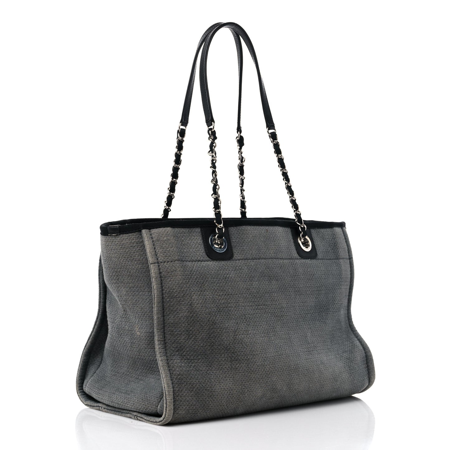 Canvas Small Deauville Tote Grey