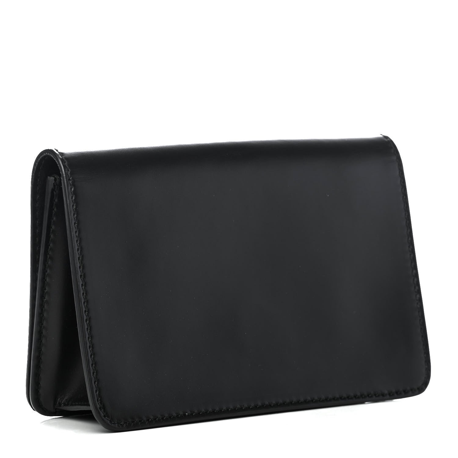 Christian Dior Smooth Calfskin Dio(r)evolution Flap Clutch Black 2 of 4