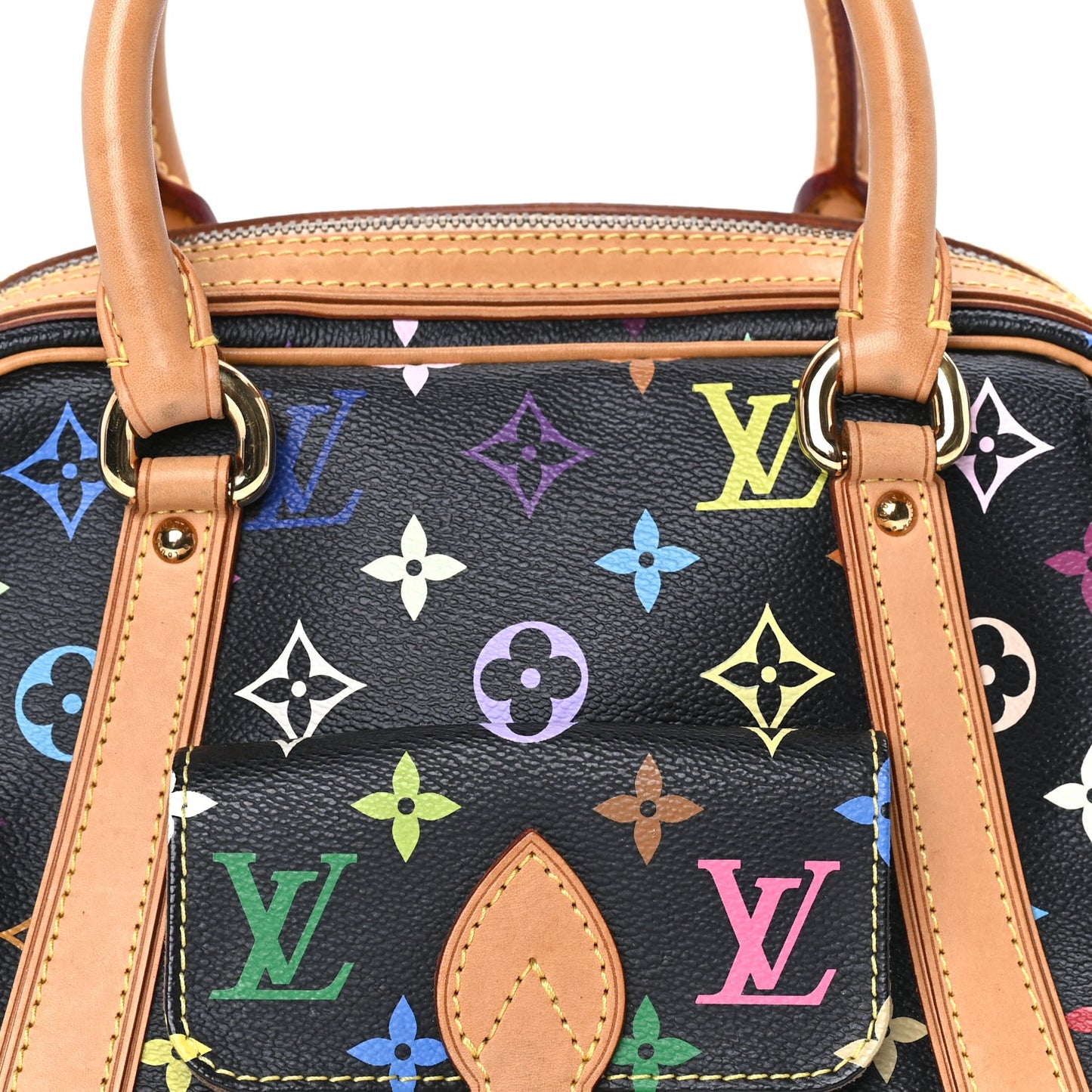 Monogram Multicolor Priscilla Black Black