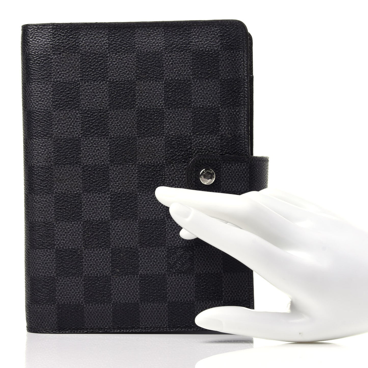 Damier Graphite Medium Ring Agenda Cover