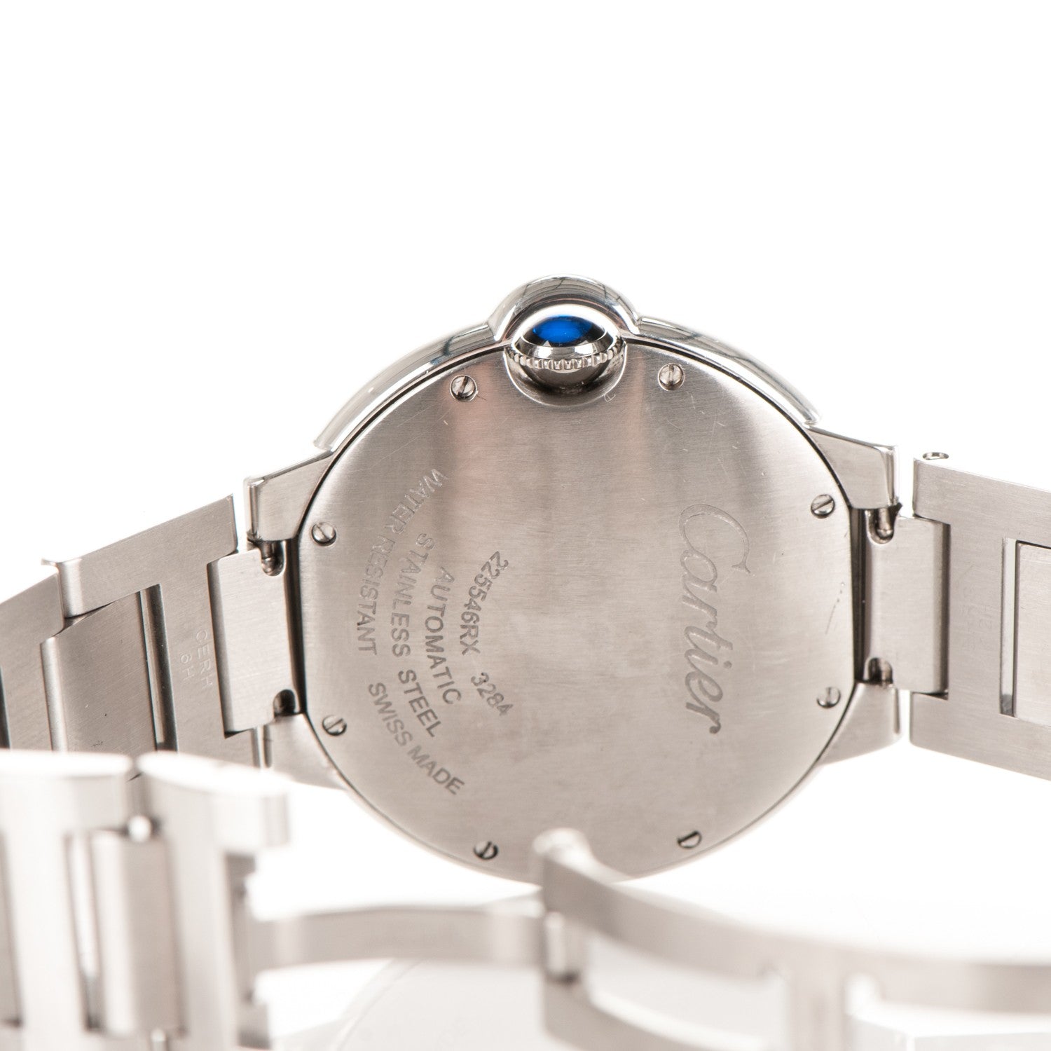 Cartier Stainless Steel 36mm Ballon Bleu De Automatic Watch 6 of 9