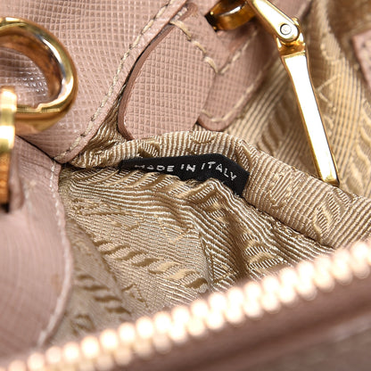 Prada Saffiano Large Galleria Double Zip Tote Cammeo 8 of 17