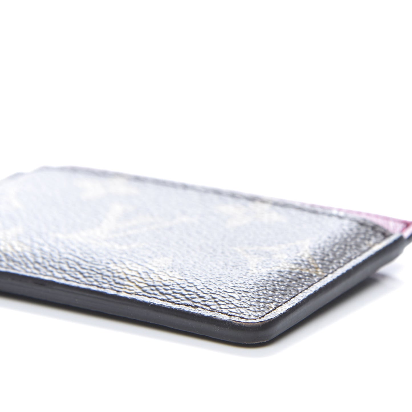 Monogram Card Holder Fuchsia