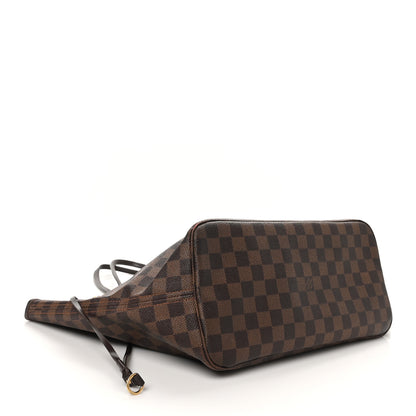 Louis Vuitton Damier Ebene Neverfull MM 4 of 10