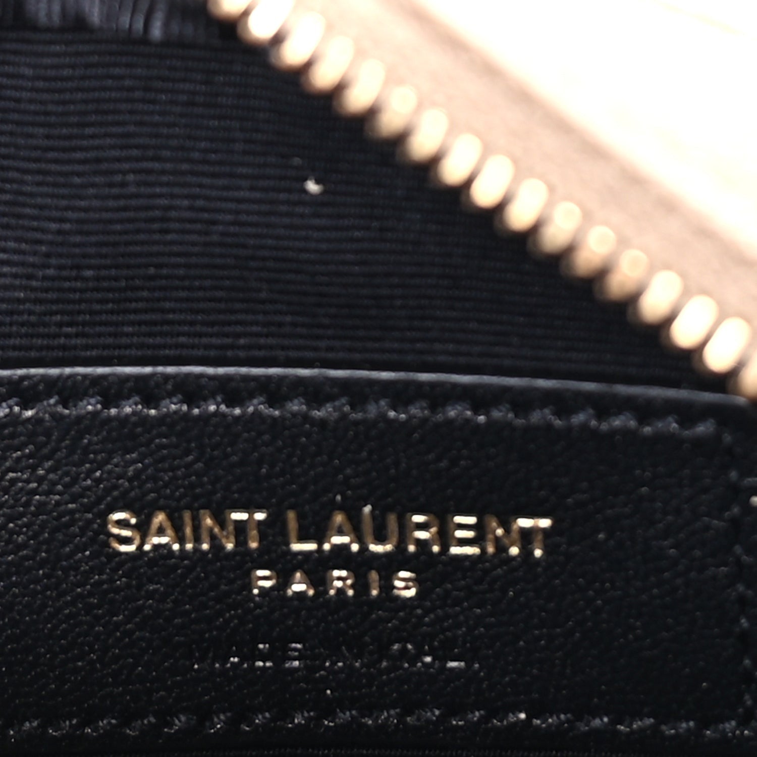 Saint Laurent Grain De Poudre Matelasse Monogram Baby Lou Camera Bag  Dark Beige 5 of 7