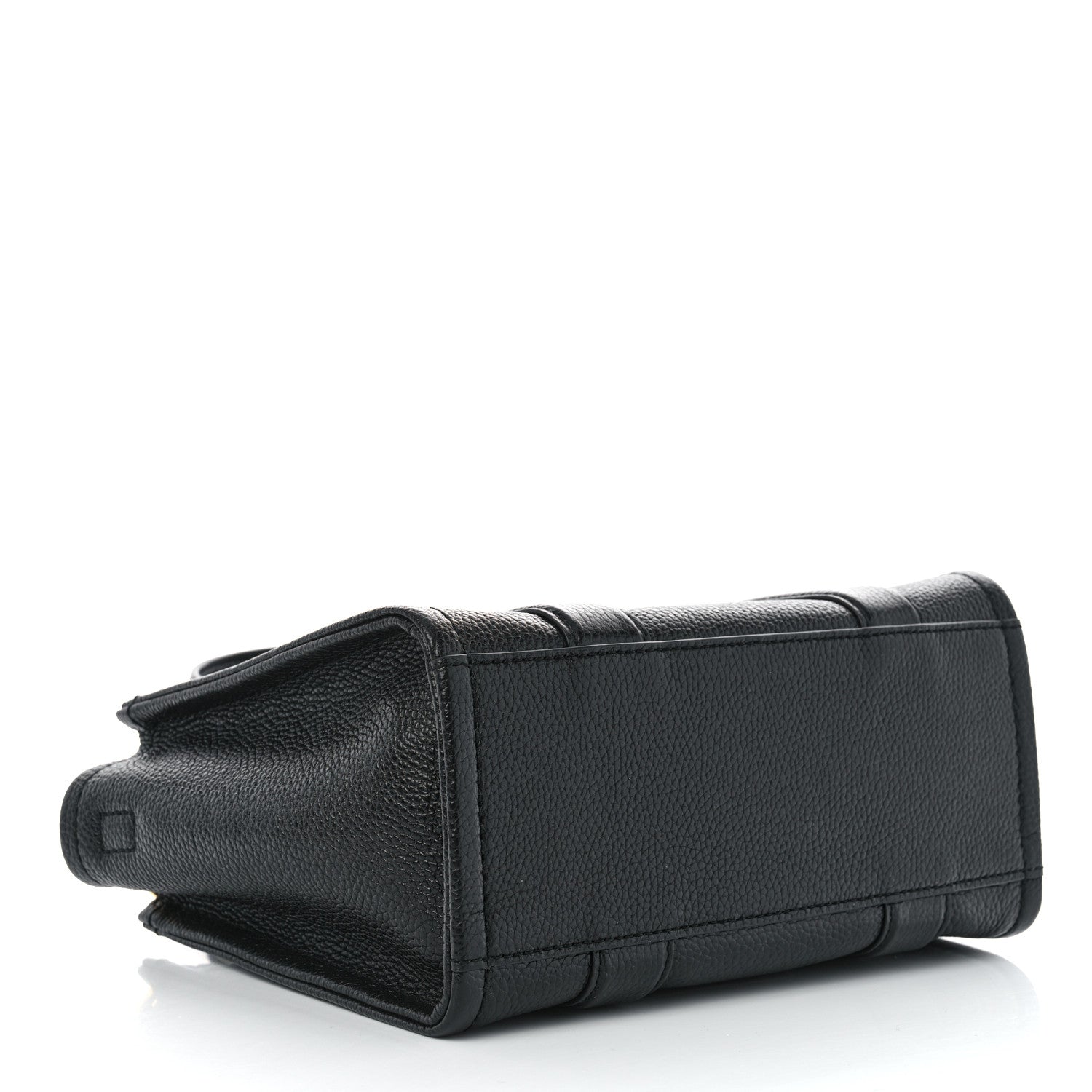 Marc Jacobs Grained Calfskin Small The Tote Bag Black 4 of 10