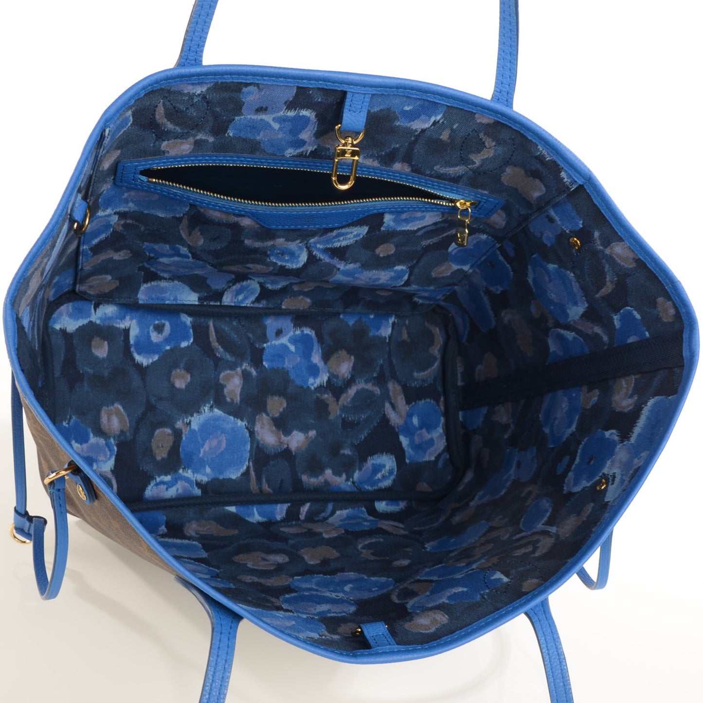 Monogram Articles de Voyage Ikat Neverfull MM Grand Blue