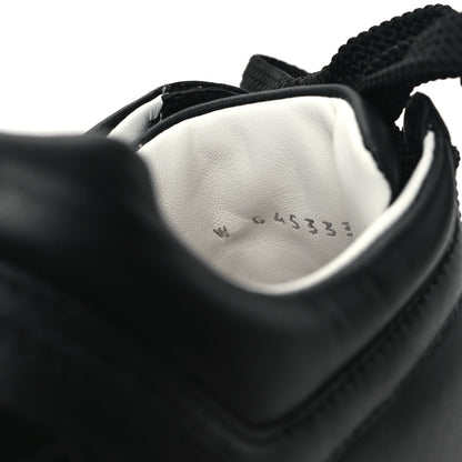 Chanel Calfskin CC Sneakers 36 Black 8 of 9