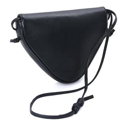Celine Smooth Calfskin Triangle Crossbody Bag Black 2 of 7