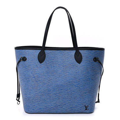 Louis Vuitton Epi Neverfull MM Denim Light 2 of 9