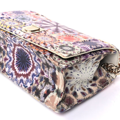Christian Dior Calfskin Printed Small KaleiDiorscopic Diorama Flap Bag  Latte Multicolor 7 of 8