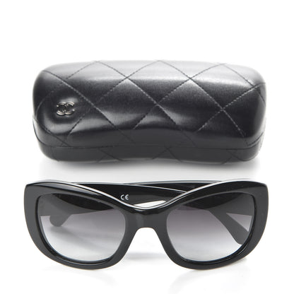 Chanel Acetate CC Sunglasses 40938 Black 8 of 8