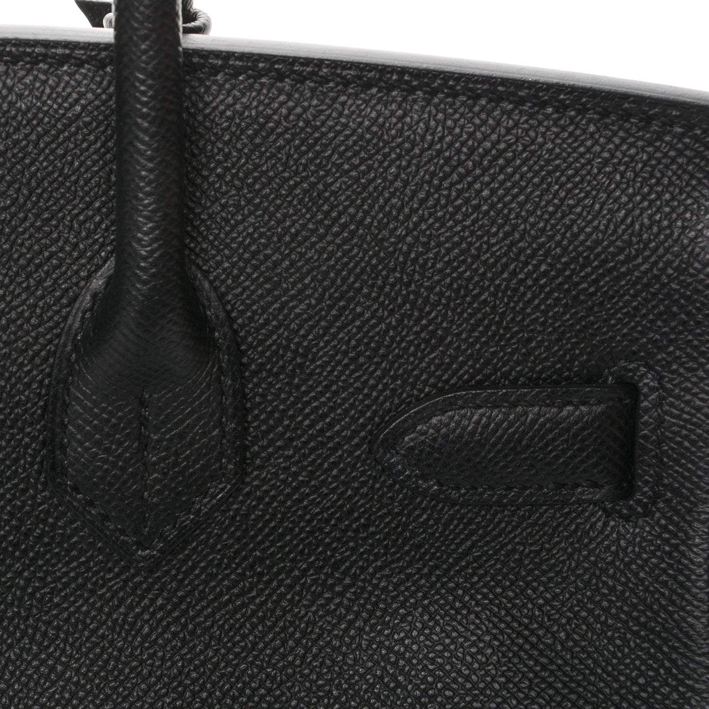 Epsom Birkin 30 Black