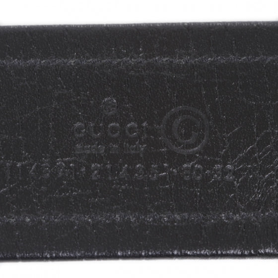 Monogram Boot Buckle Belt 80 32 Black